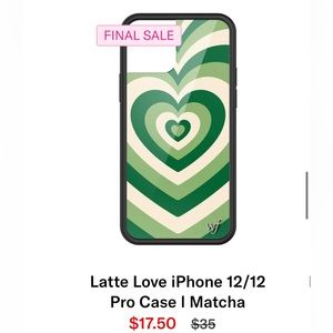 wildflower iphone 12/12 pro case